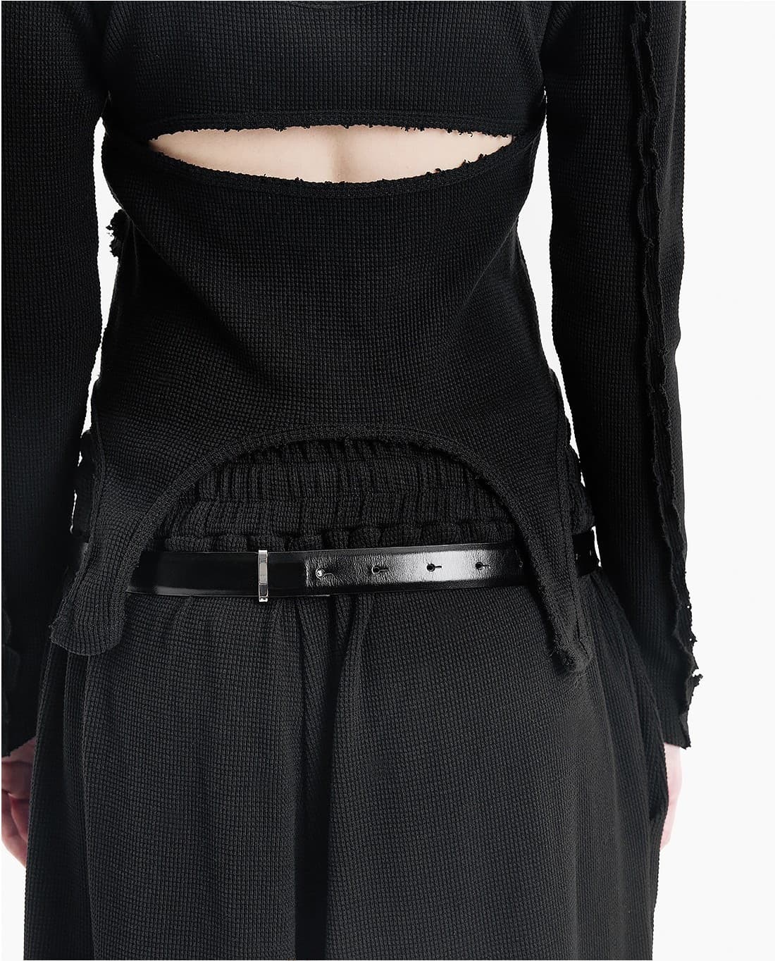 Open Deckie Waffle Zip-Up — vue 9