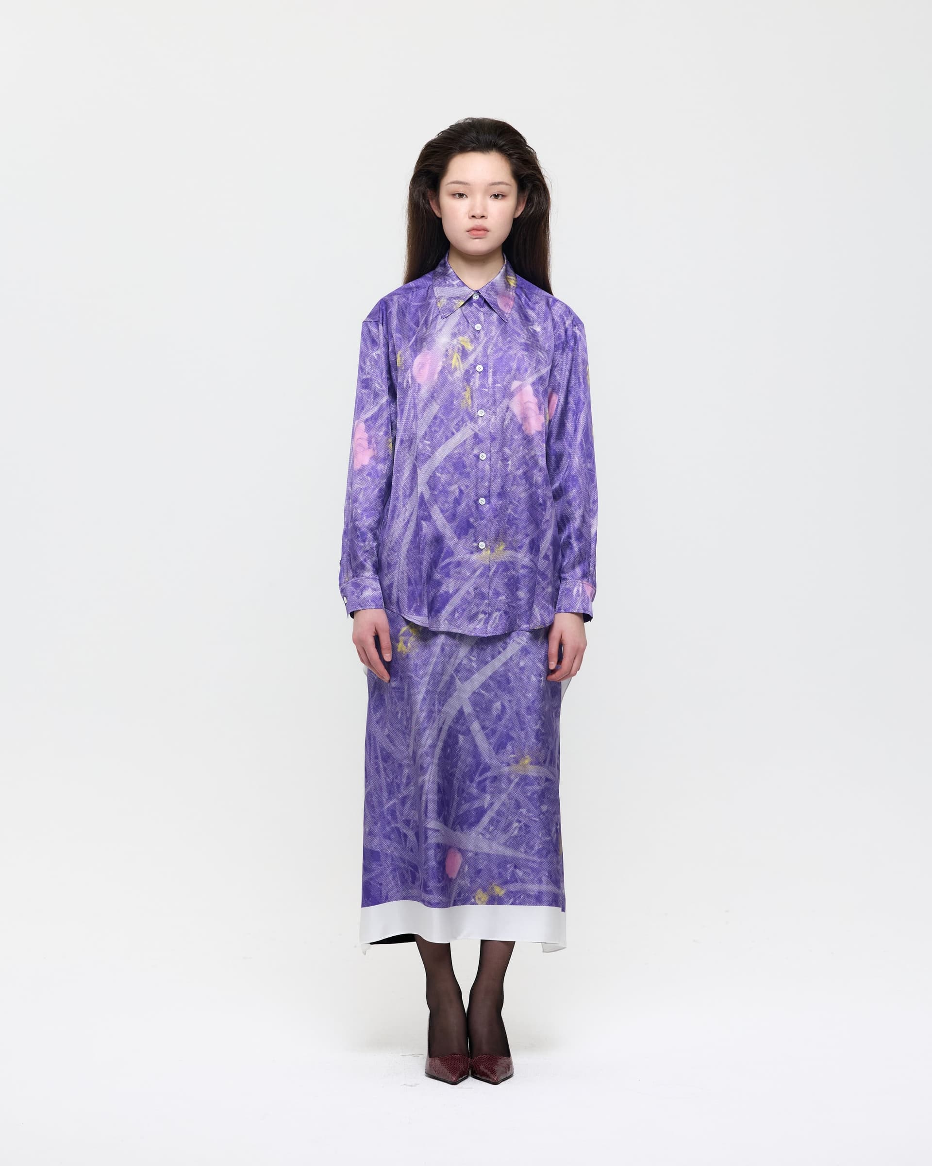 Violet Evening Primrose Shirt — vue 1