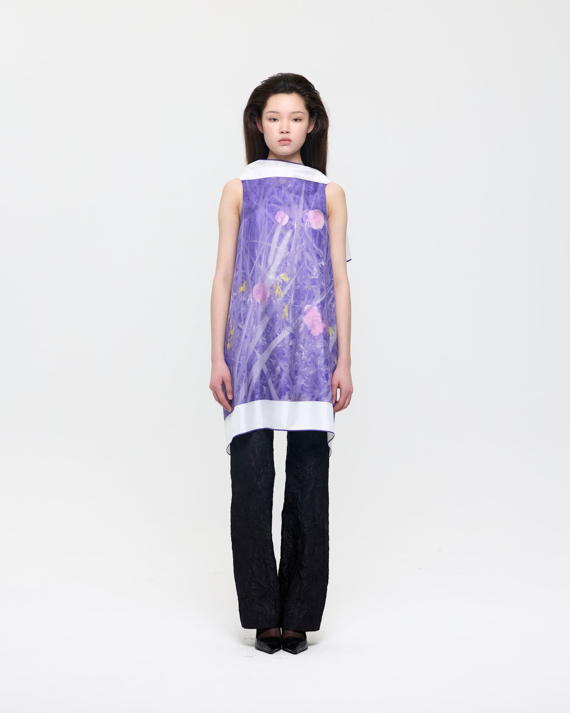 Violet Evening Primrose Flag Dress — vue 2