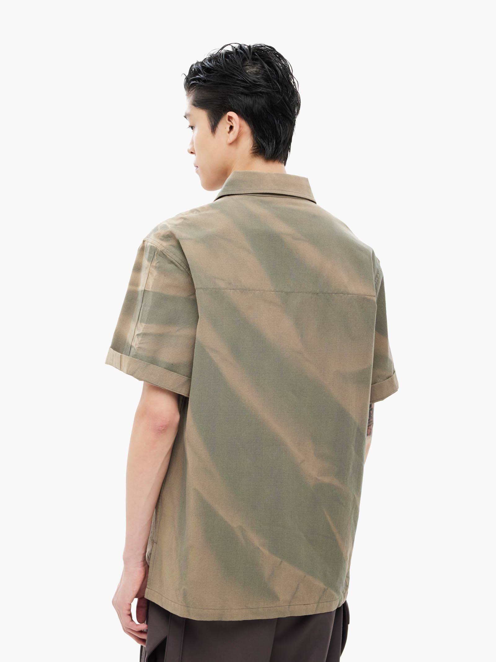 Sun-Bleached Work Shirt - Khaki — vue 7