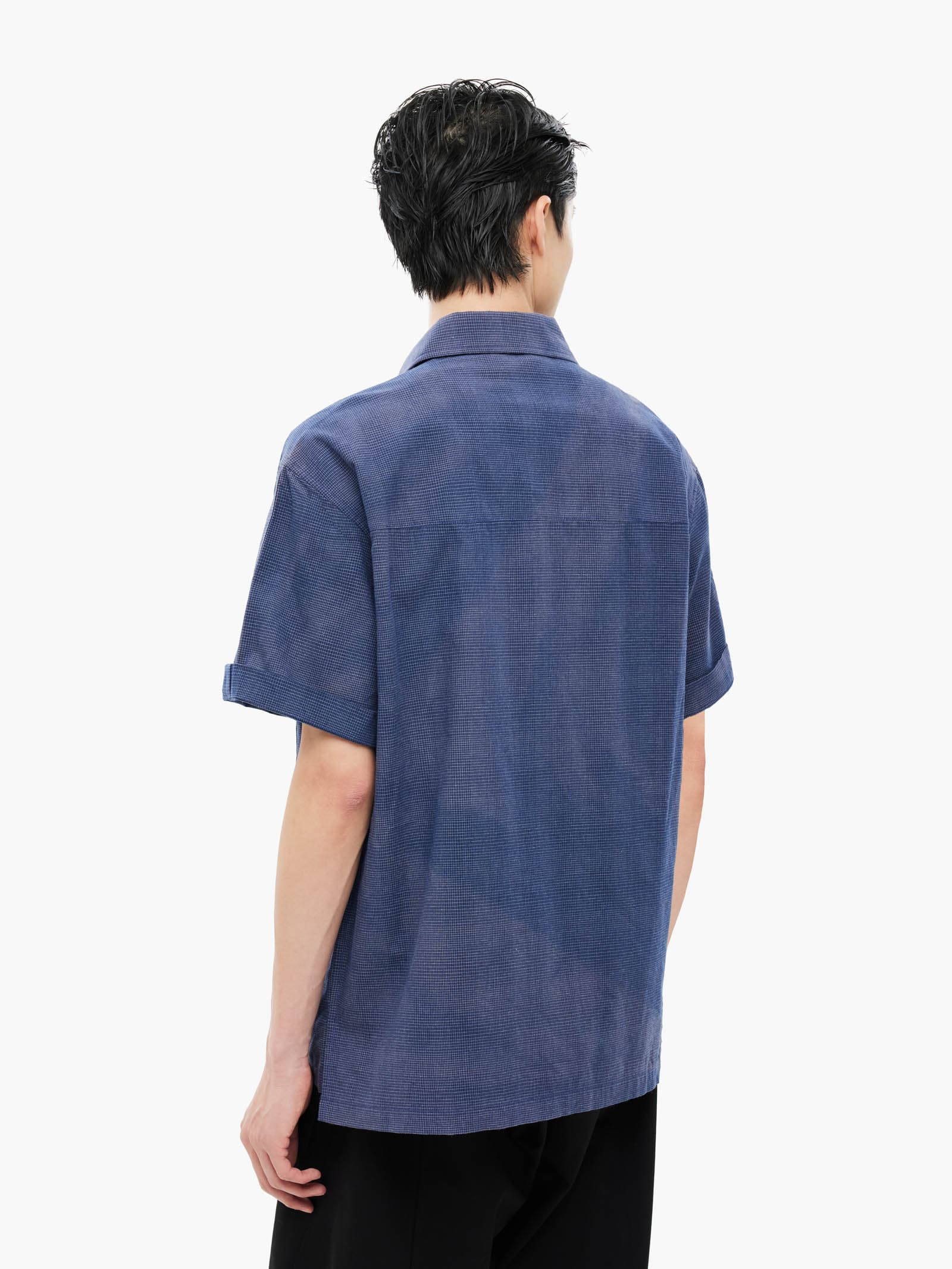 Sun-Bleached Work Shirt - Navy — vue 7