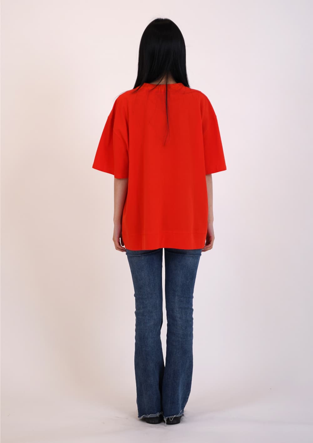 Three-Color Print Short-Sleeve T-Shirt — vue 4