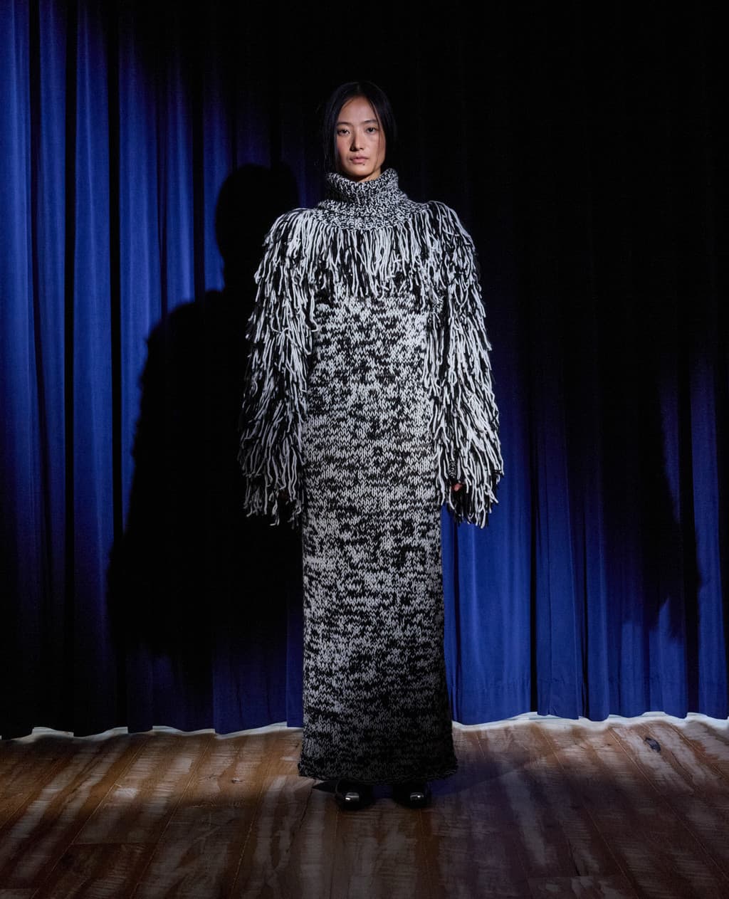 Handcraft Collection - Fringe Cape Dress — vue 7
