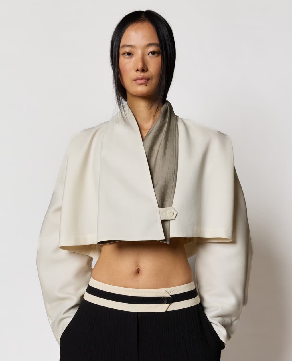 Jeogori Jacket - Ivory — vue 1