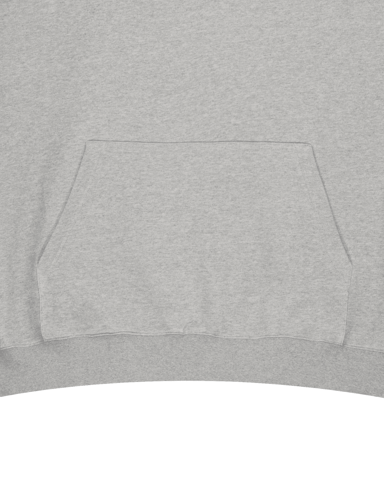 Heart Patch Oversized Hoodie (Grey) — vue 9