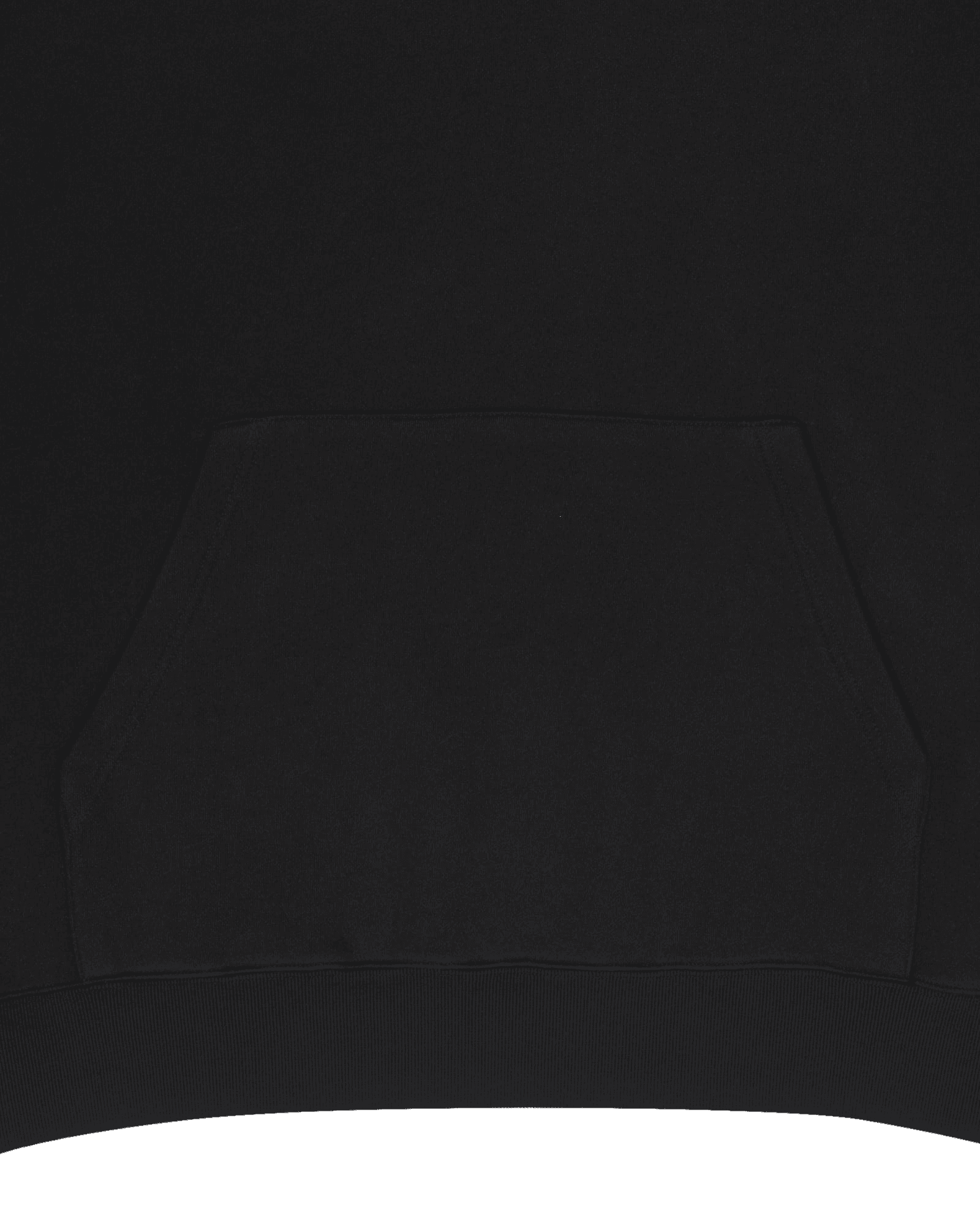 Heart Patch Oversized Hoodie (Black) — vue 20