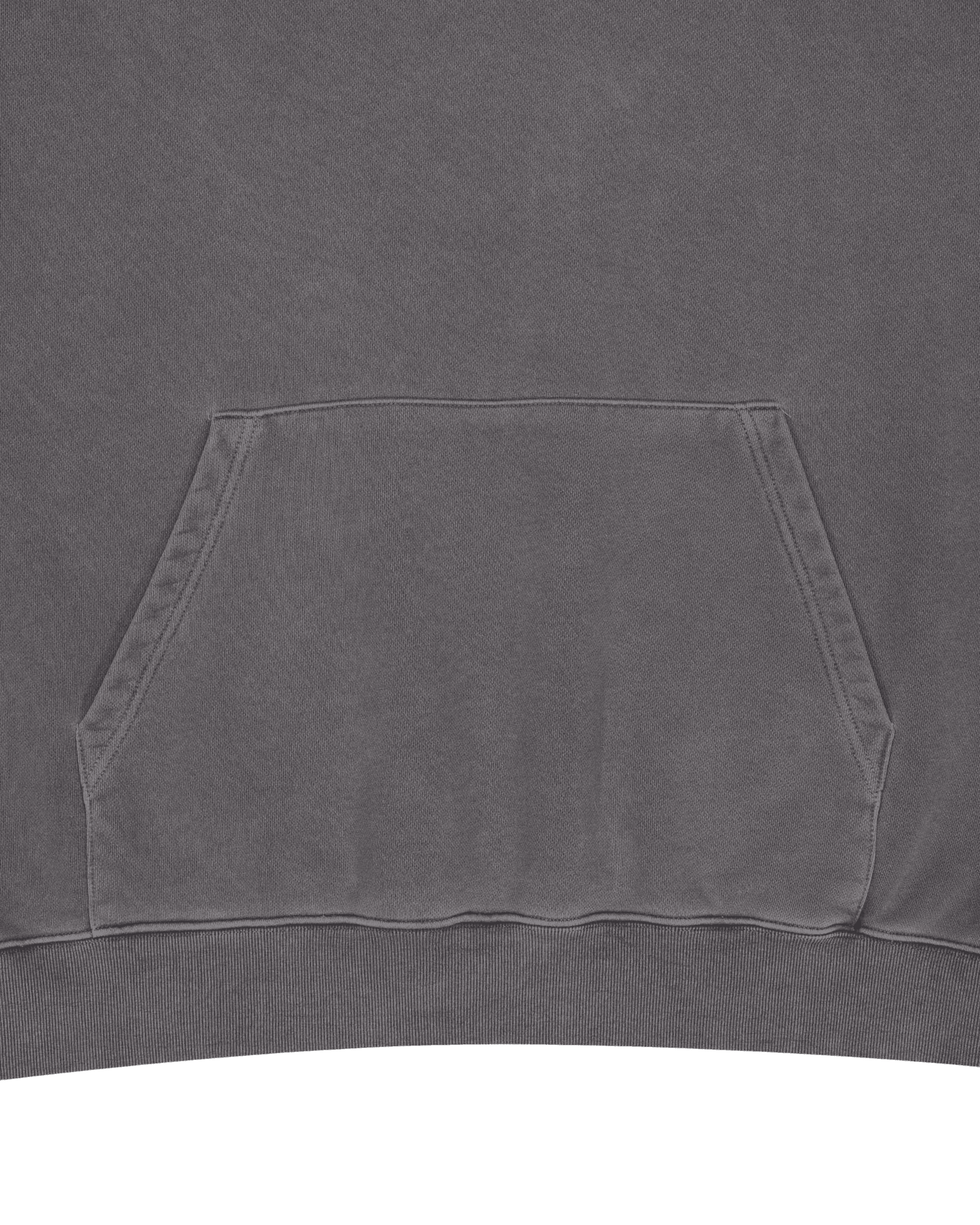Upcycled Eyelet Hoodie (Grey) — vue 23