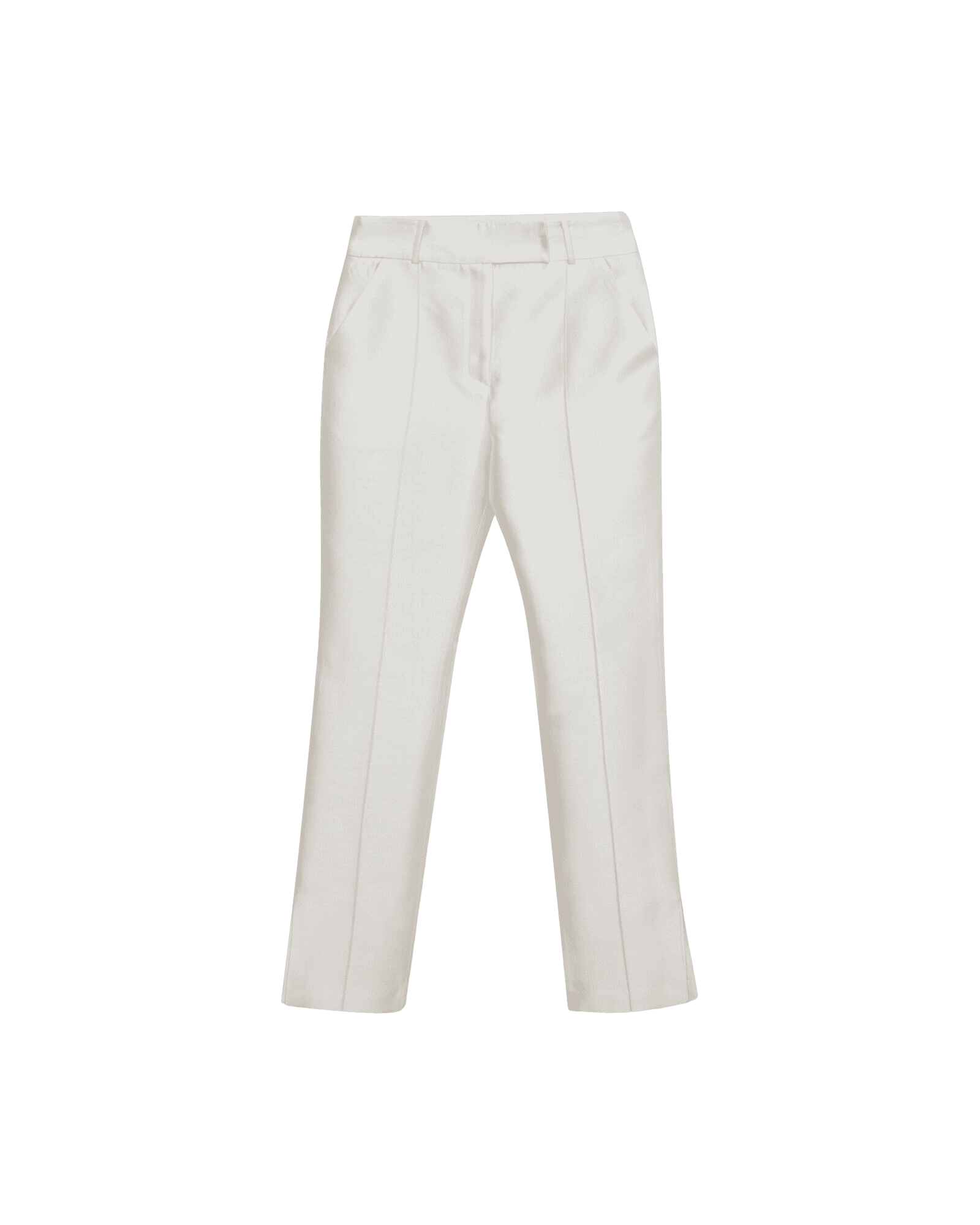 Silk Blend Venus Pants (White) — vue 7
