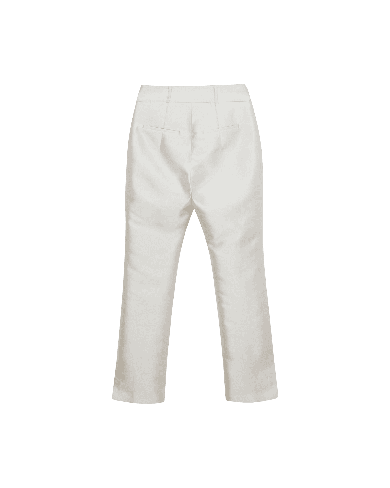 Silk Blend Venus Pants (White) — vue 8