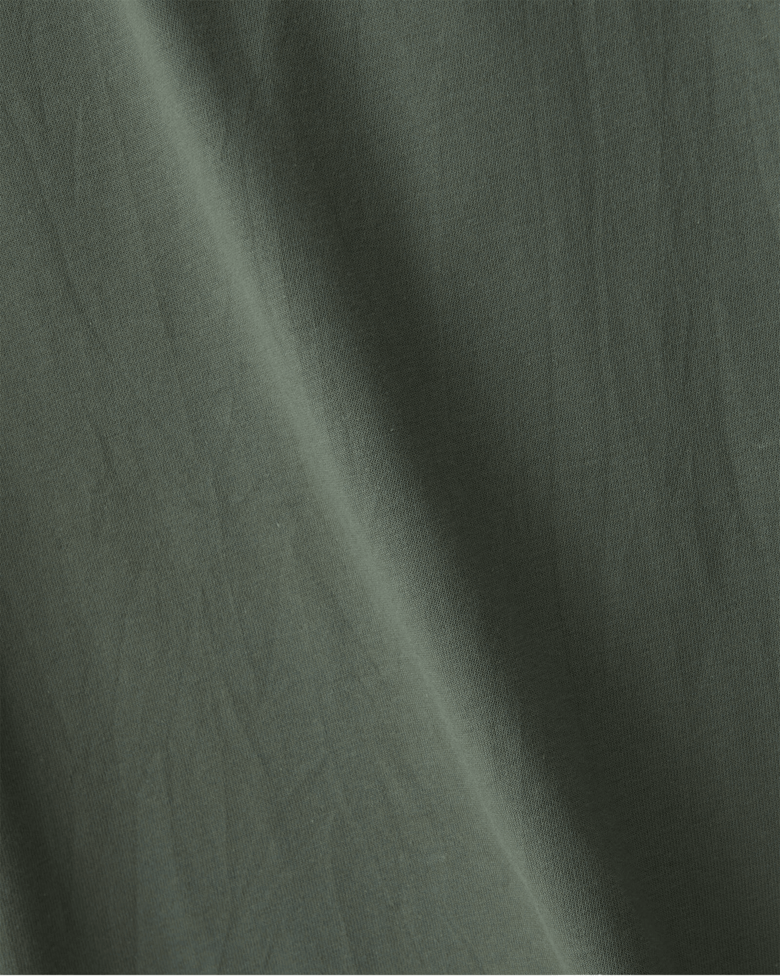 Pearl Stamped Oversized T-Shirt (Olive) — vue 5