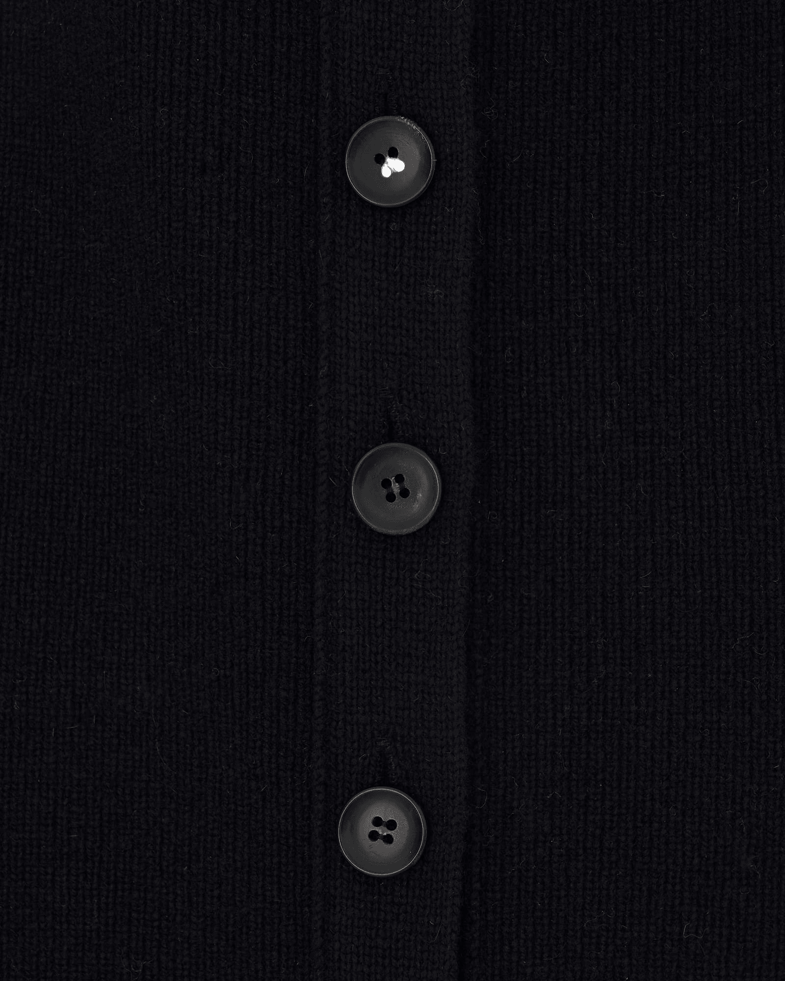 Detachable Chain Strap Wool Knitted Dress (Black) — vue 9