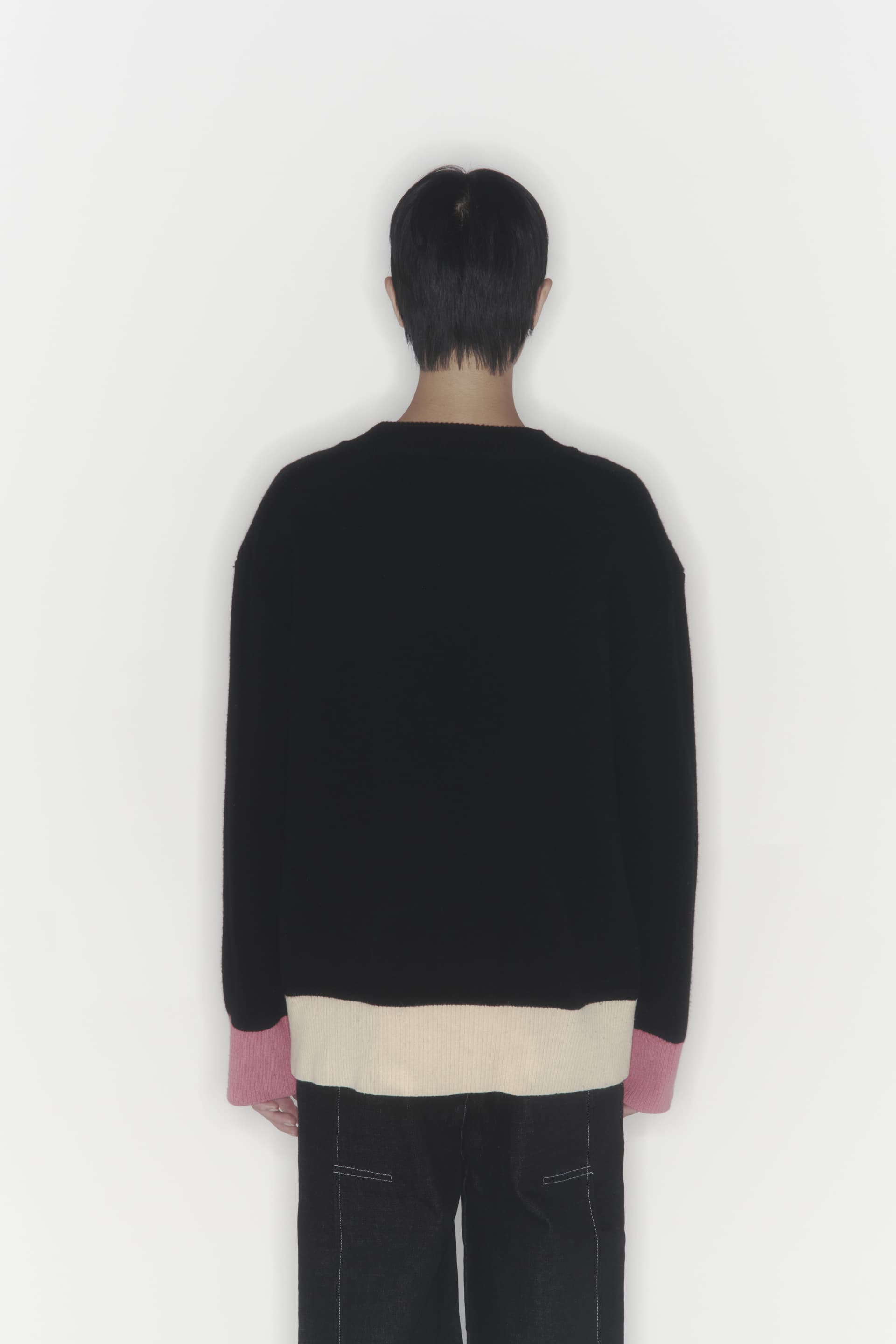 Gun Knit Sweater (Black) — vue 16