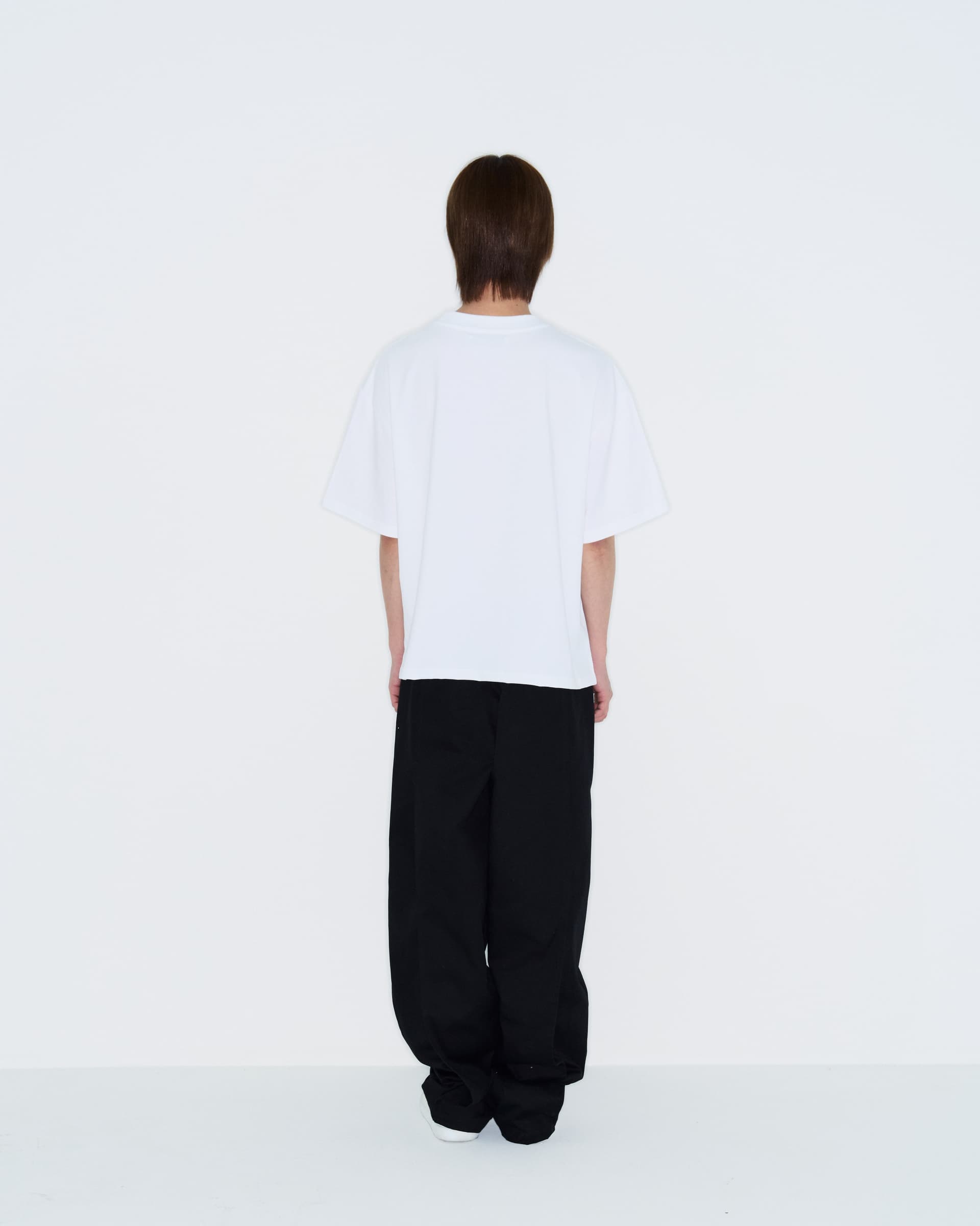 Logo Printing T-Shirt (White) — vue 4