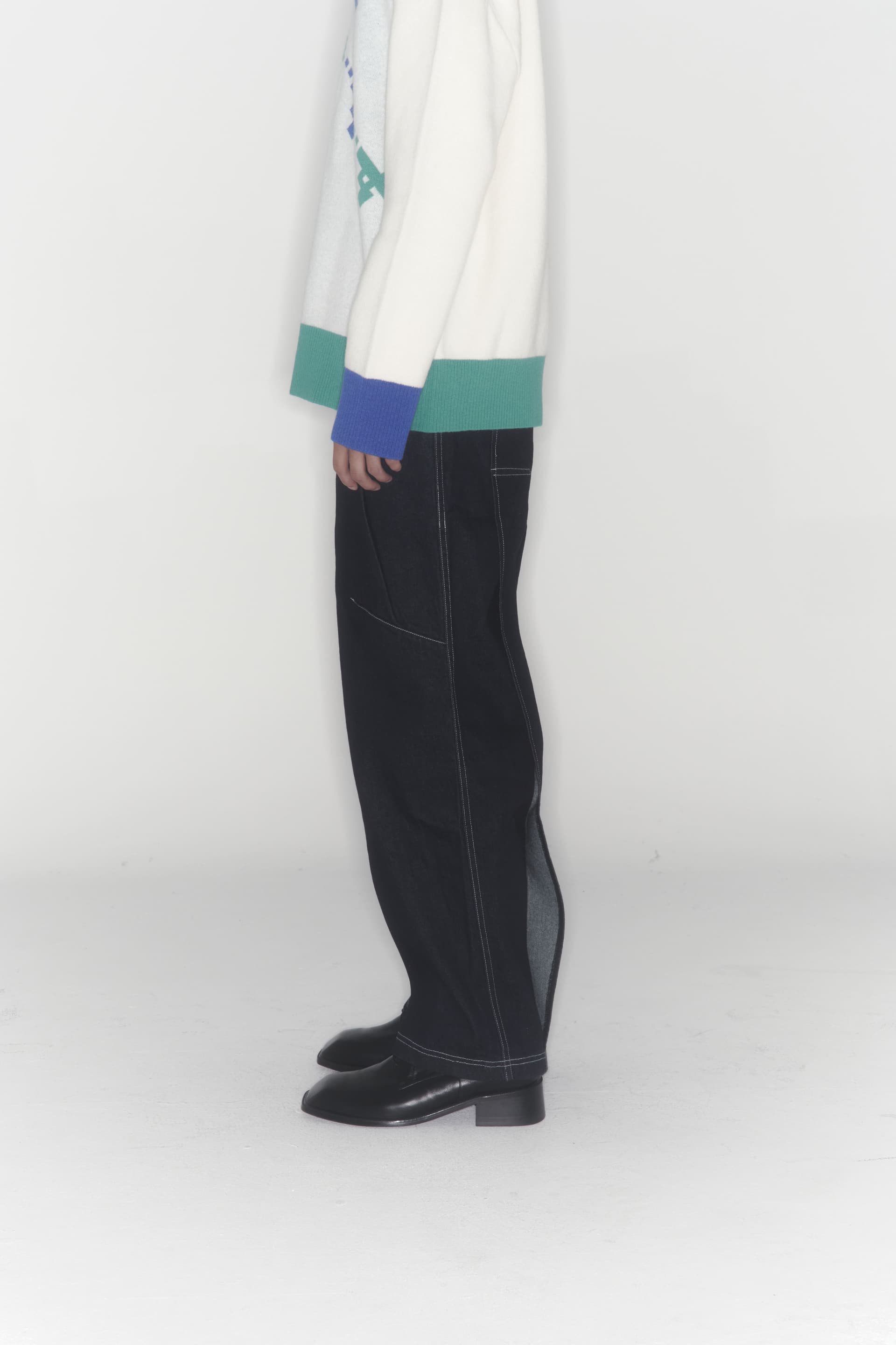 Gun Knit Sweater (Ivory) — vue 19