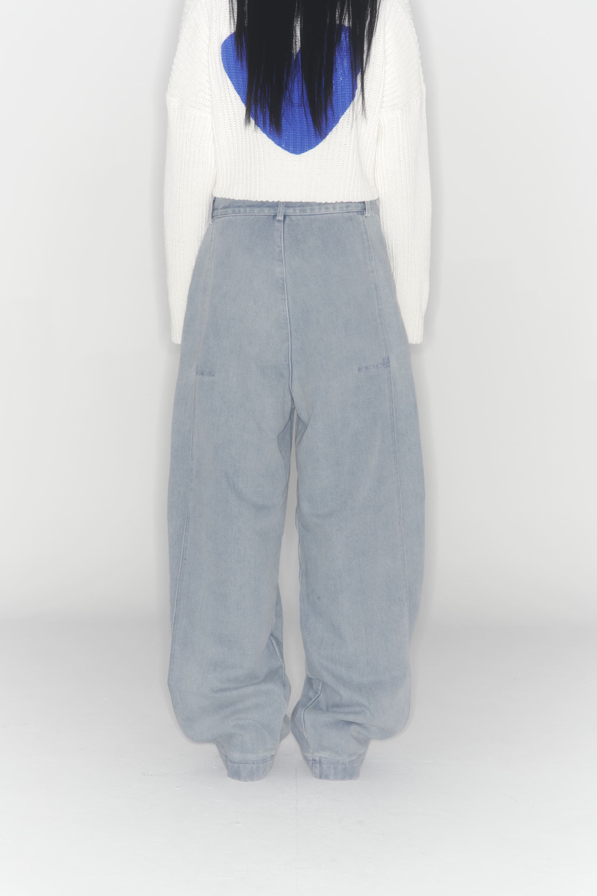 Washing Wings Denim Pants — vue 16