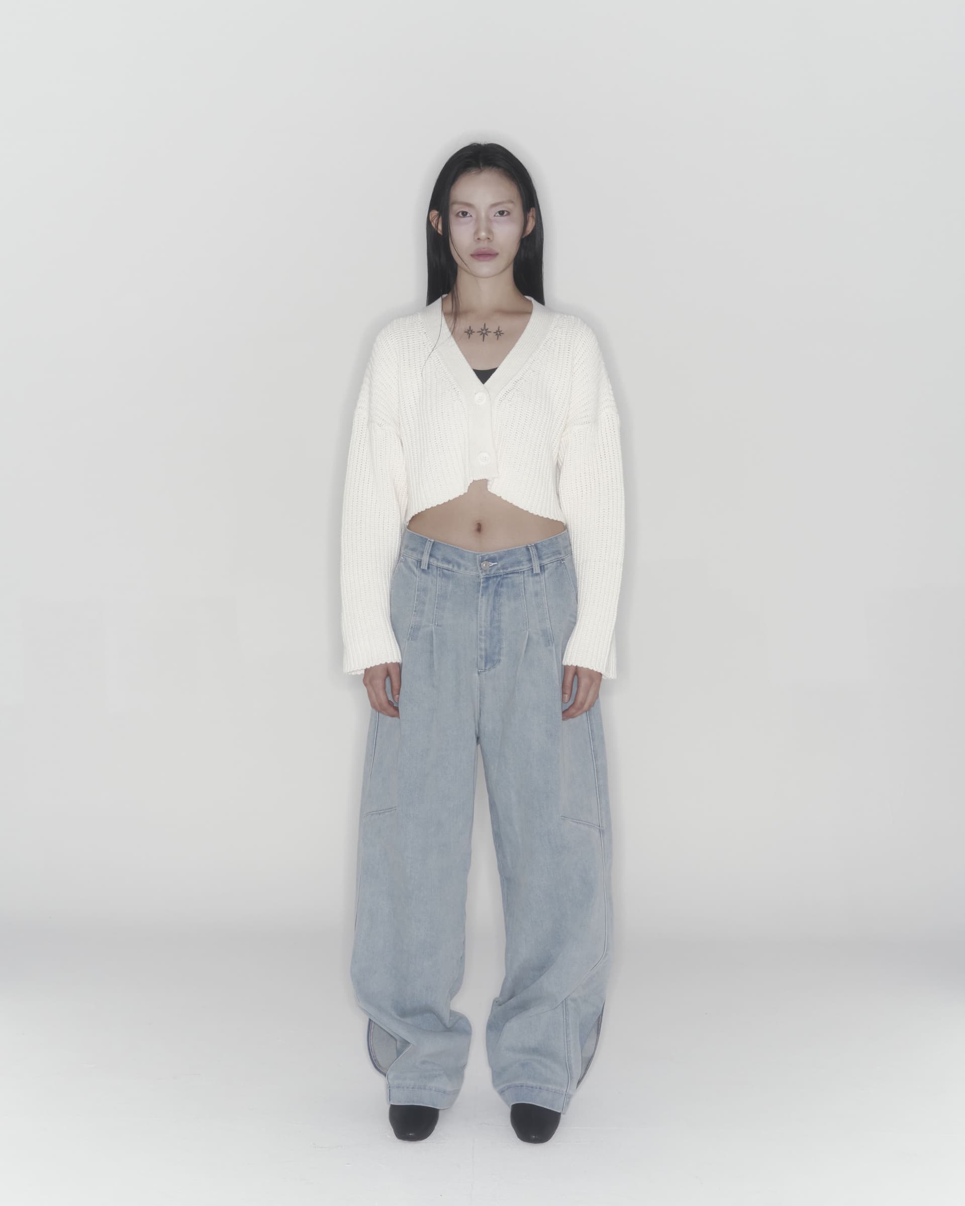 Washing Wings Denim Pants — vue 4