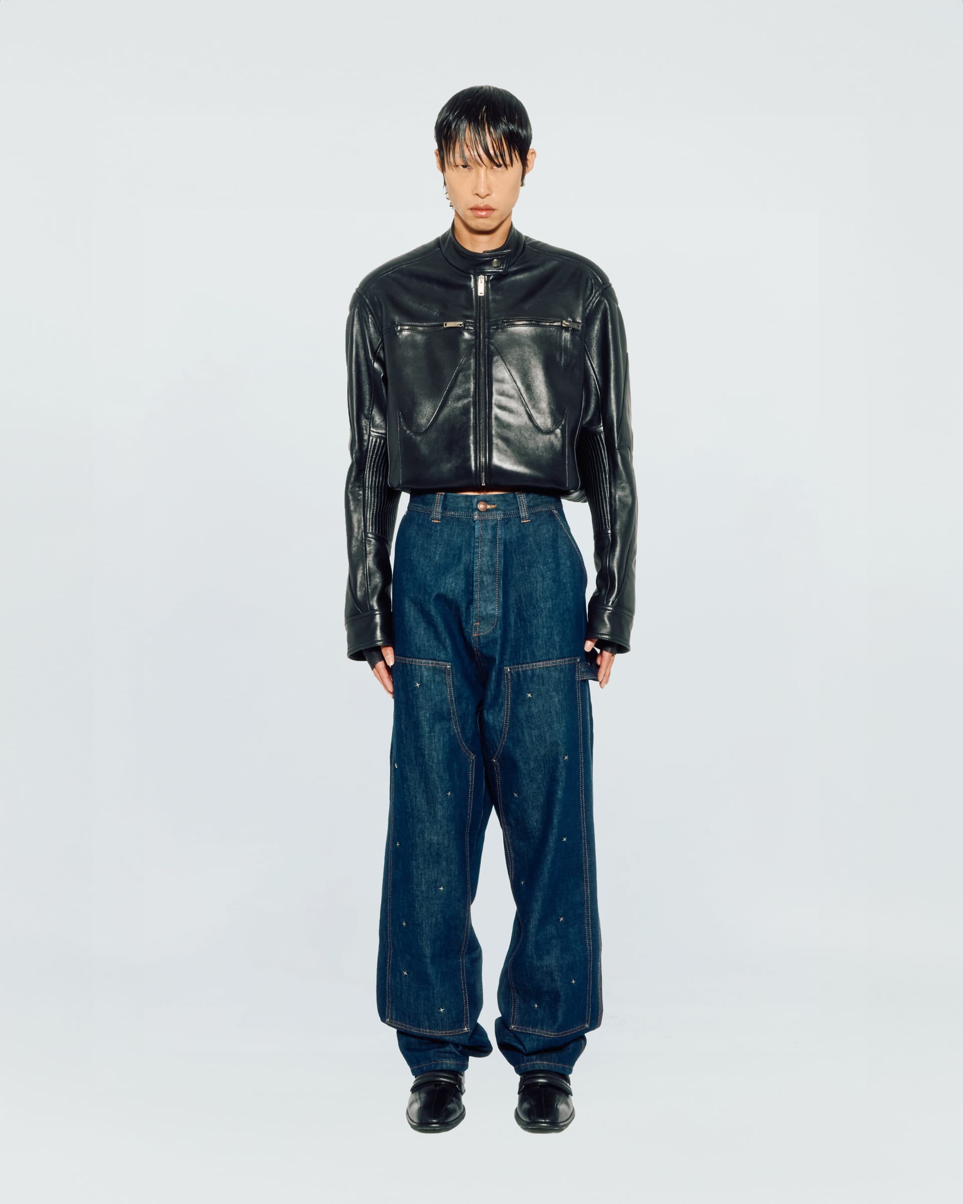 Workwear Multi Rivet Denim — vue 3