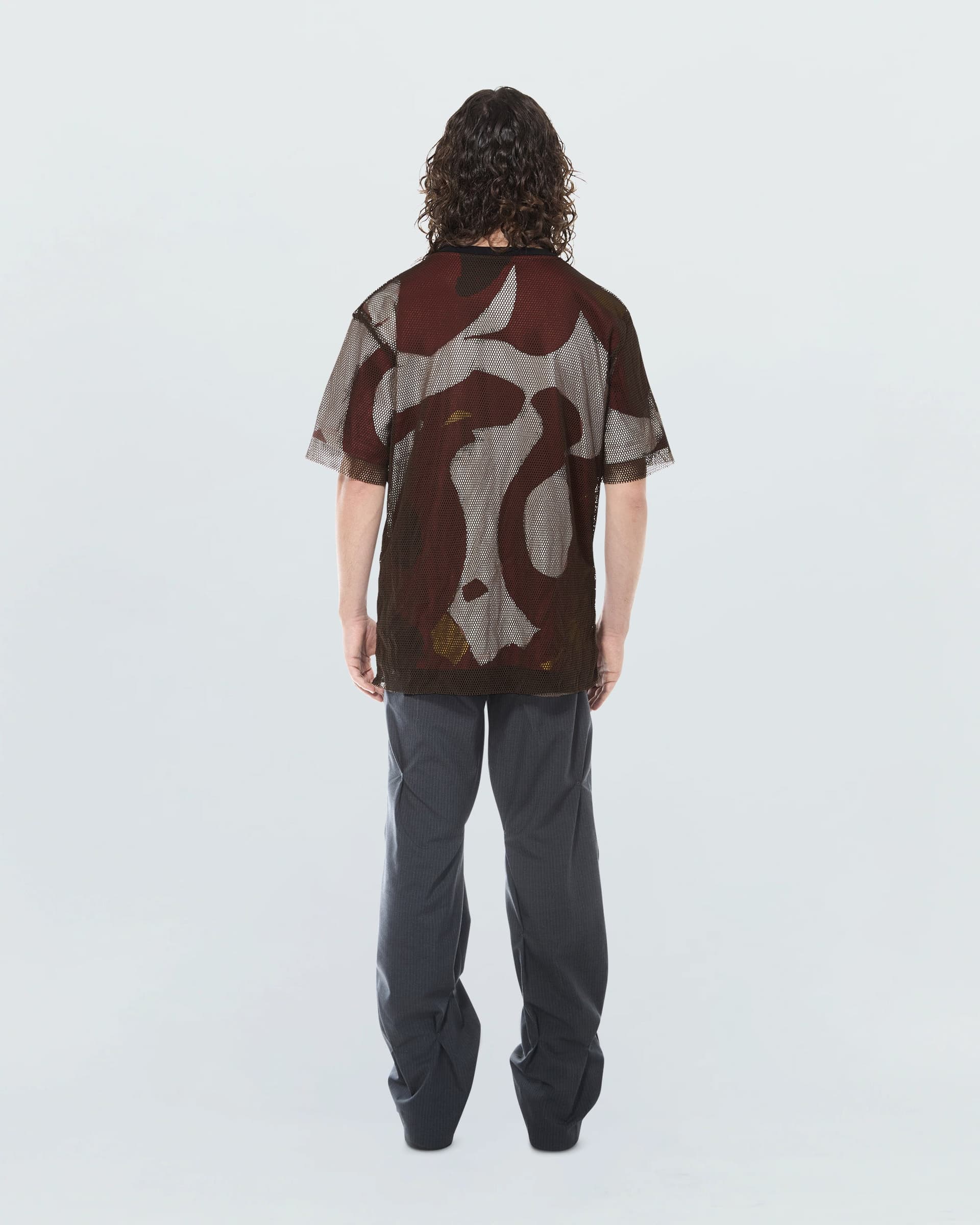 Printed Mesh T-Shirt — vue 5