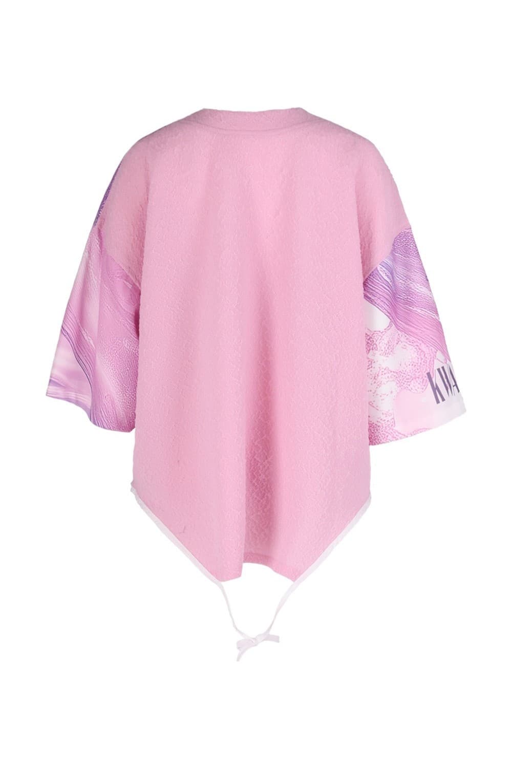 26SS Purple Wave Printing Round Hem-Line T-Shirt — vue 9