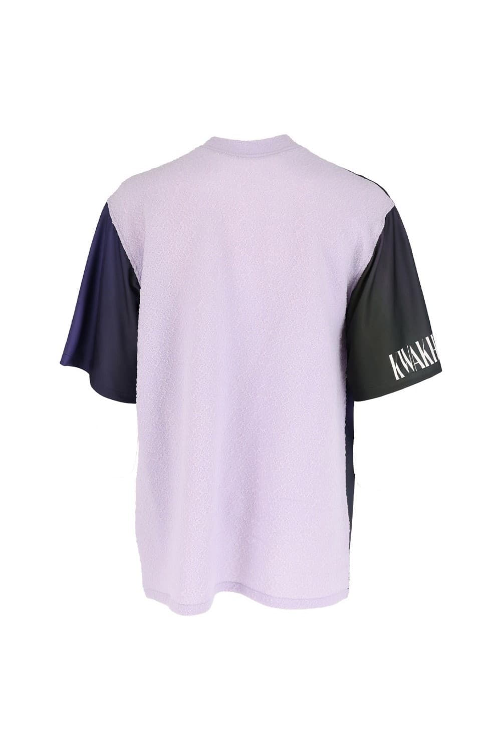 26SS Deep Purple Thunder Printing Lavender Neck Line T-Shirt — vue 8