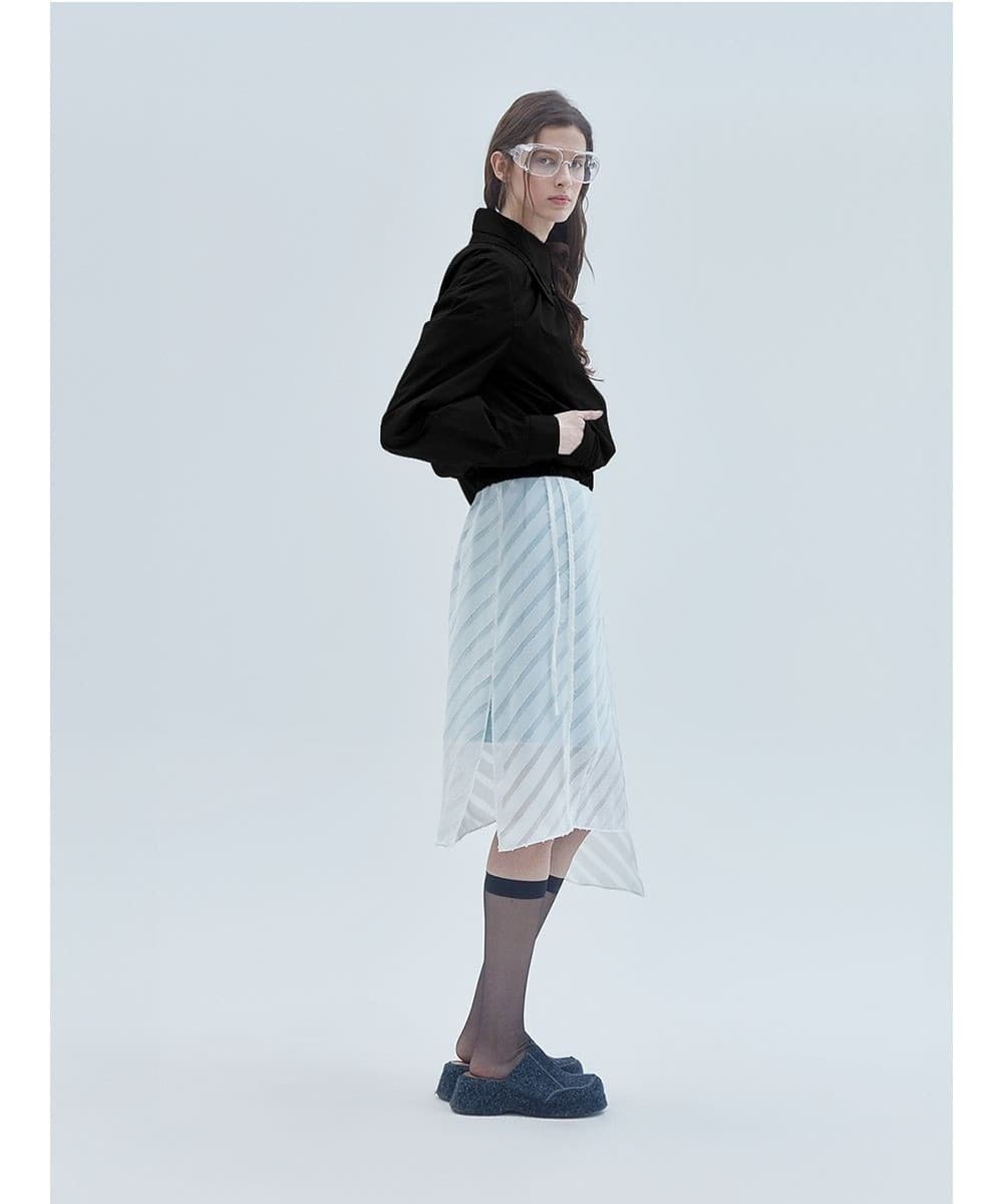 Double Collar Blouson Black — vue 5