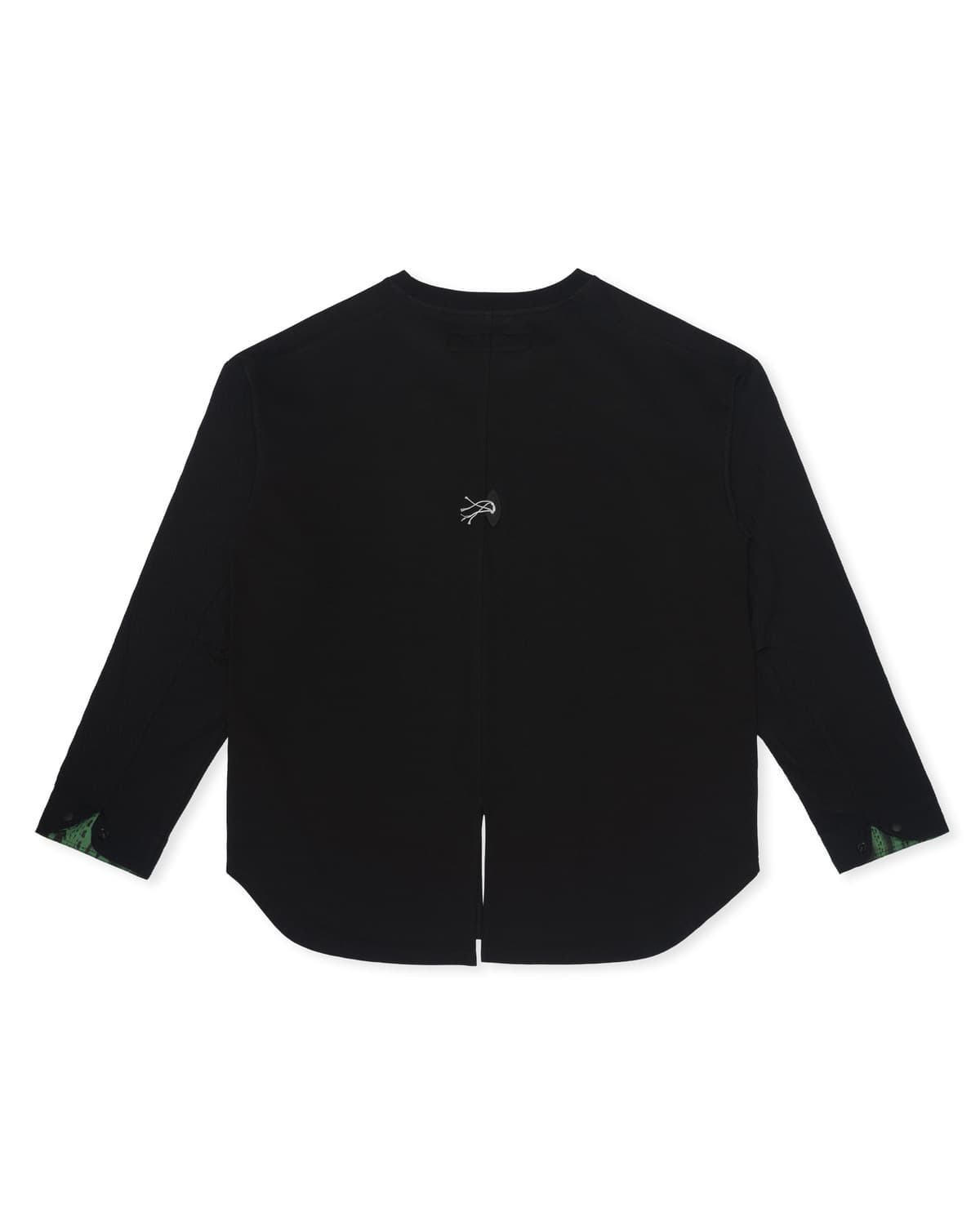 Tab Accent Mix-Match T-Shirt (Black) — vue 5
