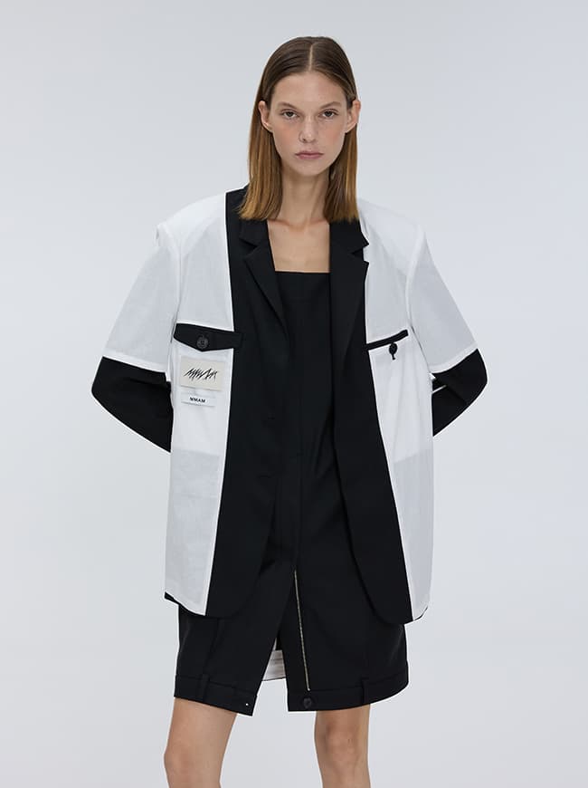 Black Pants Detail Dress — vue 10