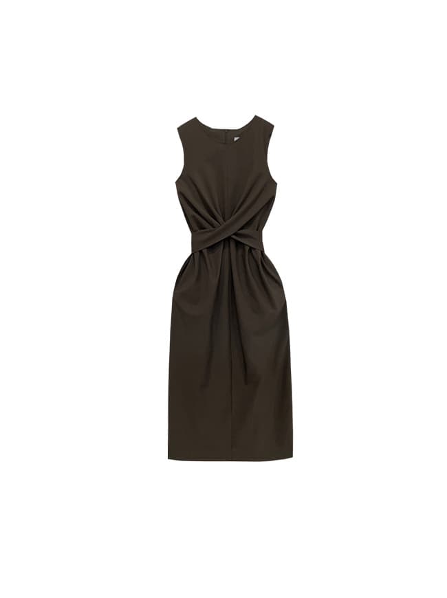 Middle Bow Long Dress — vue 17