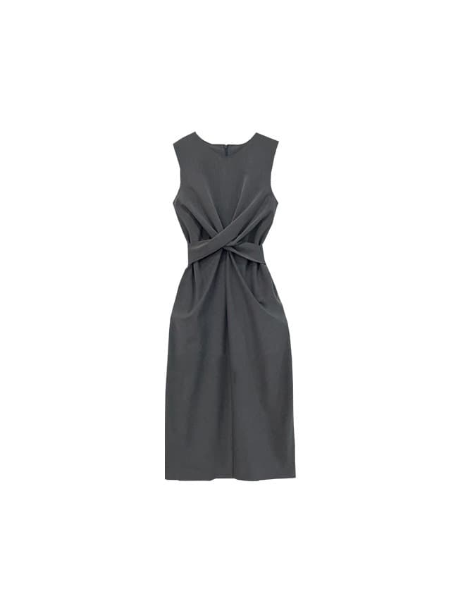 Middle Bow Long Dress — vue 1