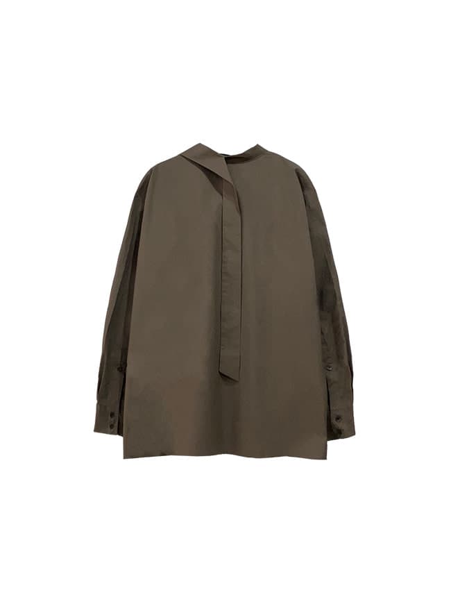 Unbalanced Drape Shirt — vue 2