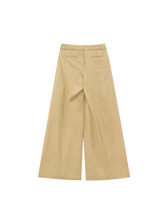 Wide Pin Tuck Slacks — vue 2