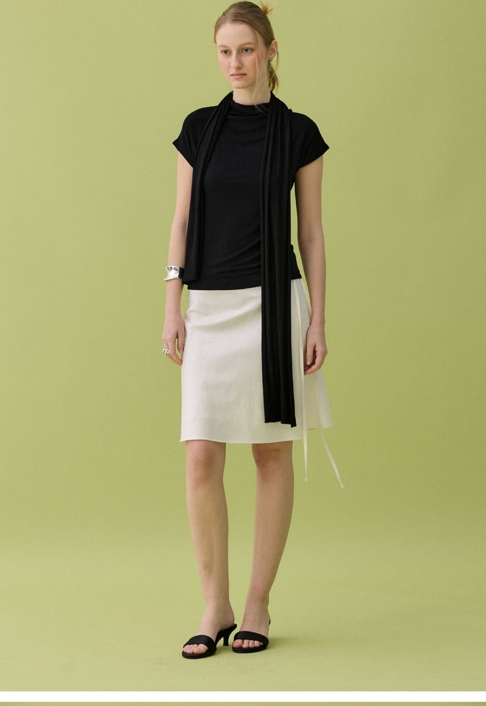NUA MOCK NECK SET - BLACK — vue 10