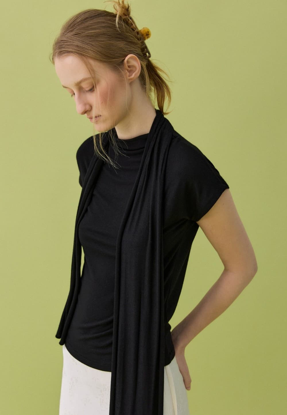 NUA MOCK NECK SET - BLACK — vue 11