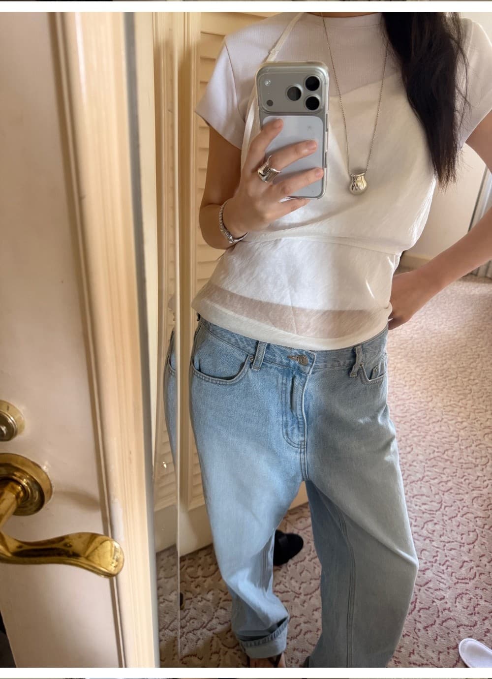 SUI HALTERNECK TOP - WHITE — vue 3