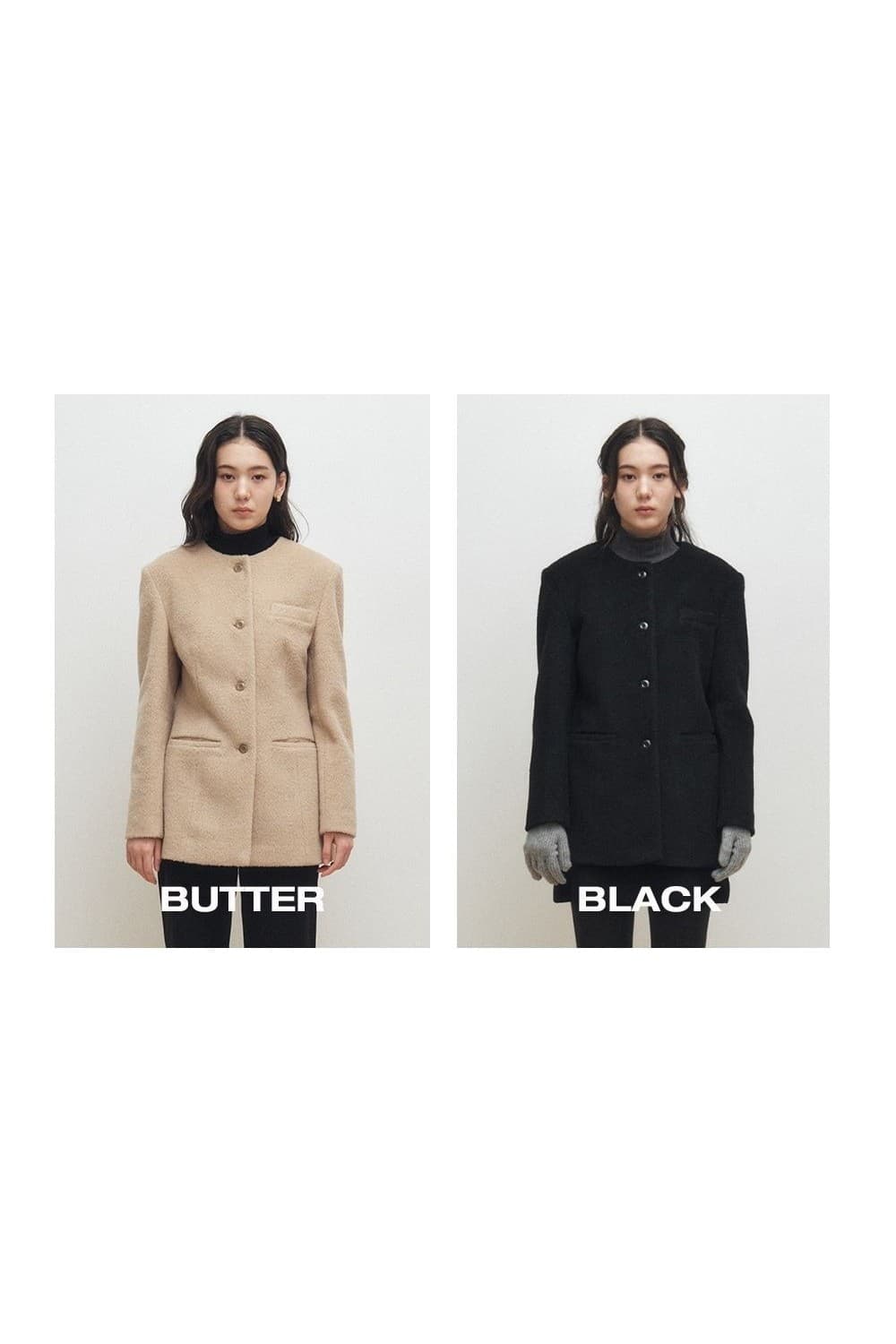 Hourglass 4-Button Jacket (Butter) — vue 2