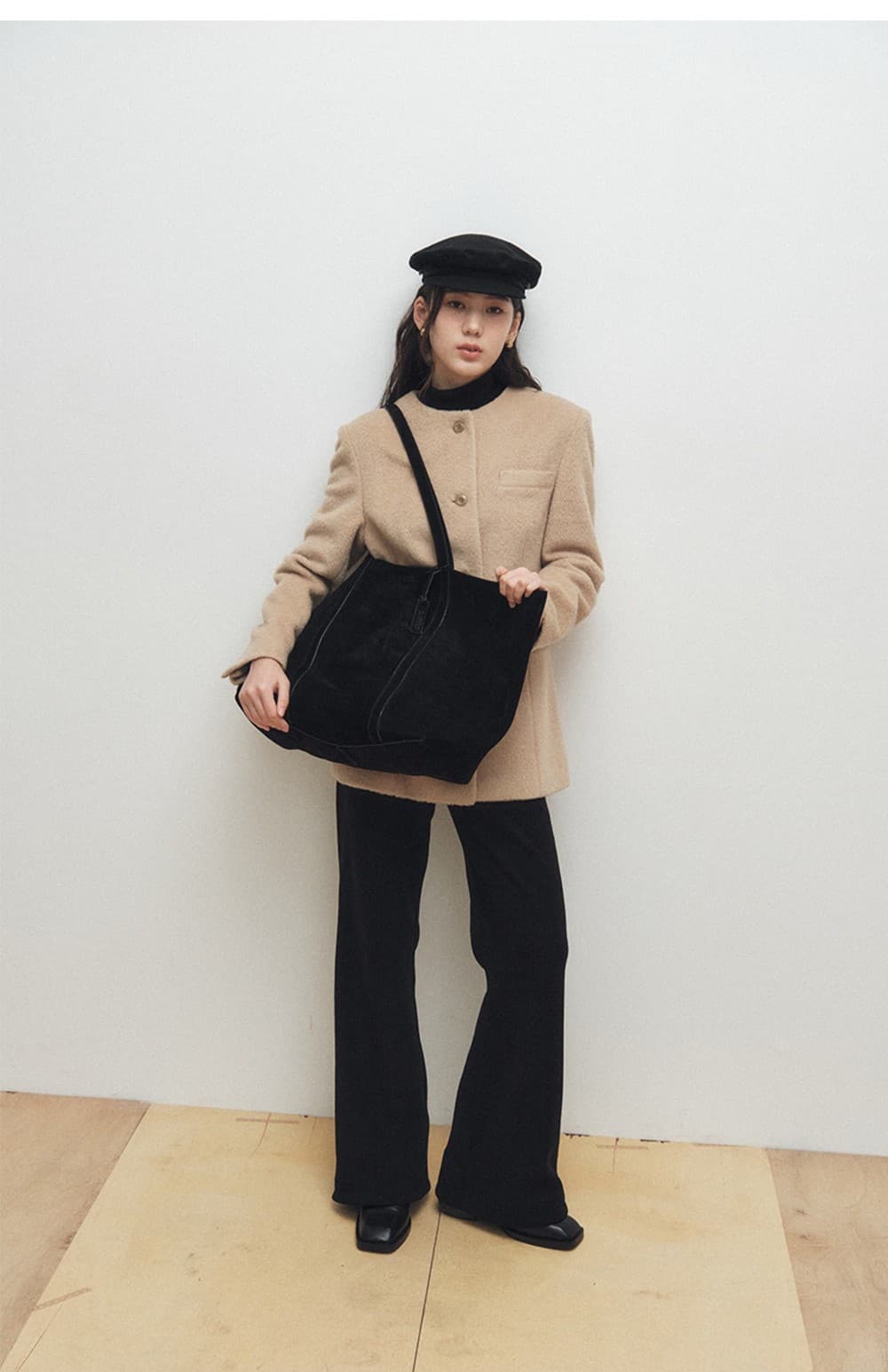 Hourglass 4-Button Jacket (Butter) — vue 6