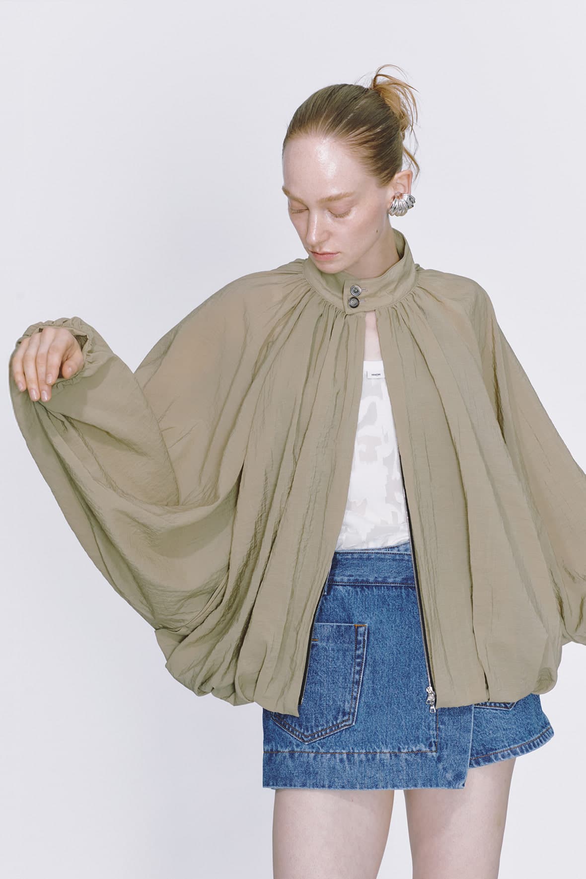 Balloon Hem Herrington Jacket — vue 6