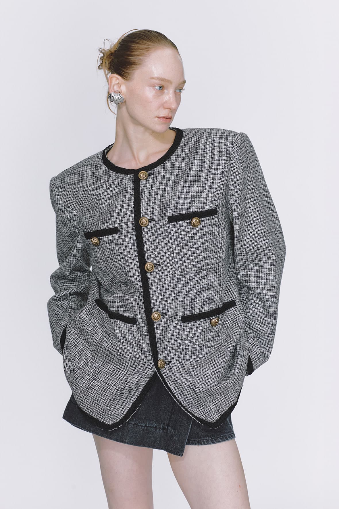 Signature 4-Pocket Tweed Jacket — vue 6