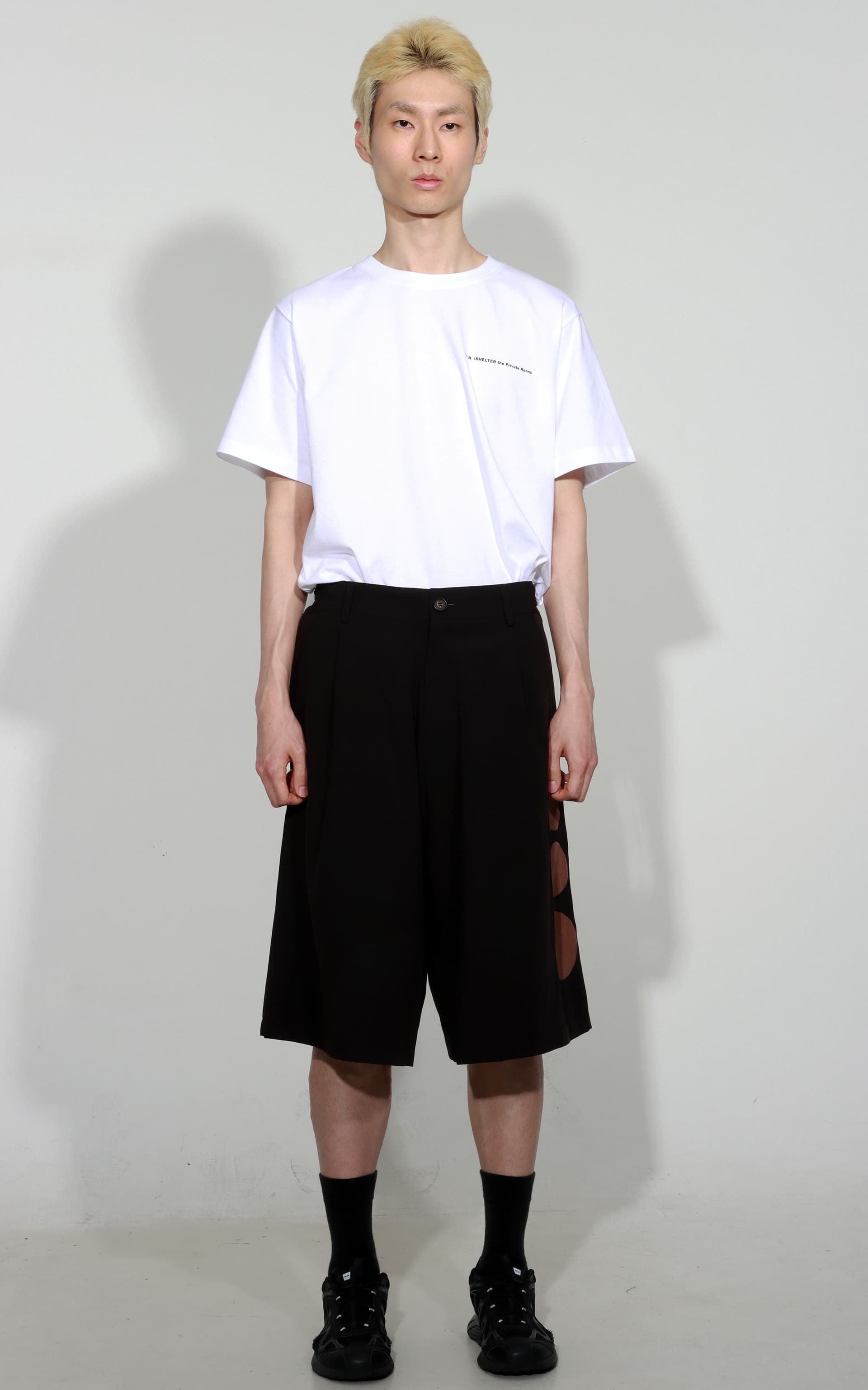 Circles Shorts (BLK) — vue 5
