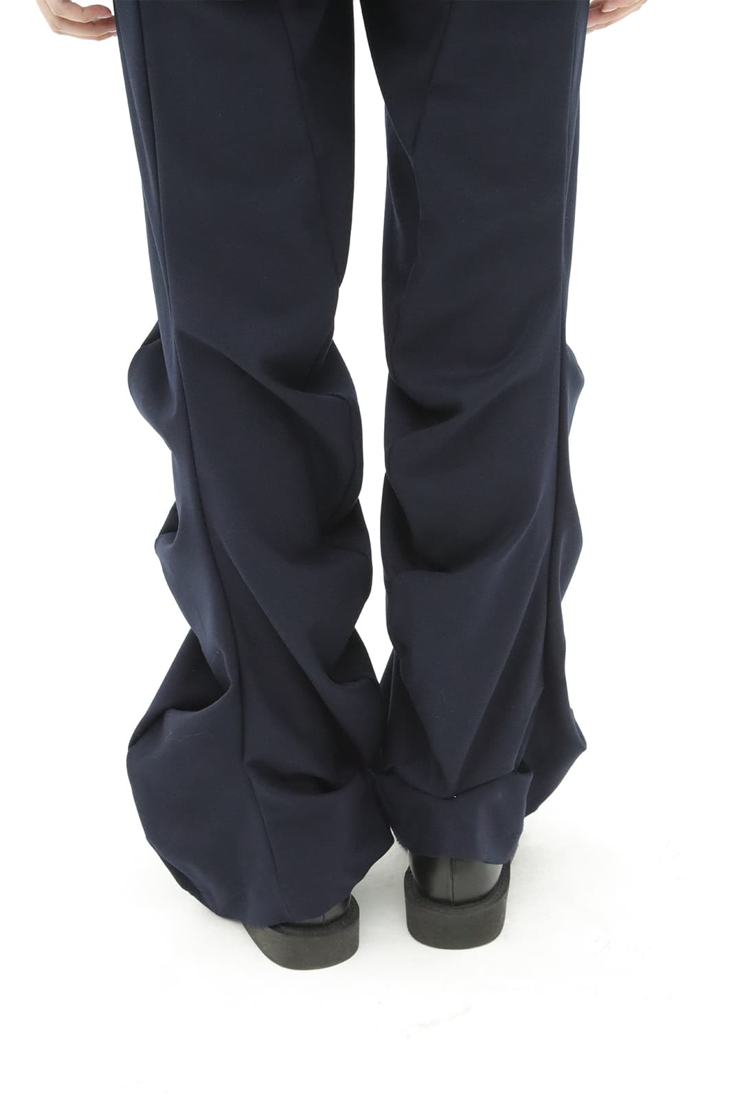 Bootcut Wave Trousers (Navy) — vue 5