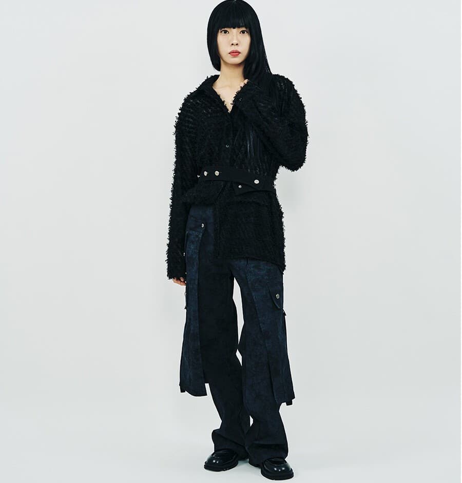 Tassel Fly Shirt (Black) — vue 10