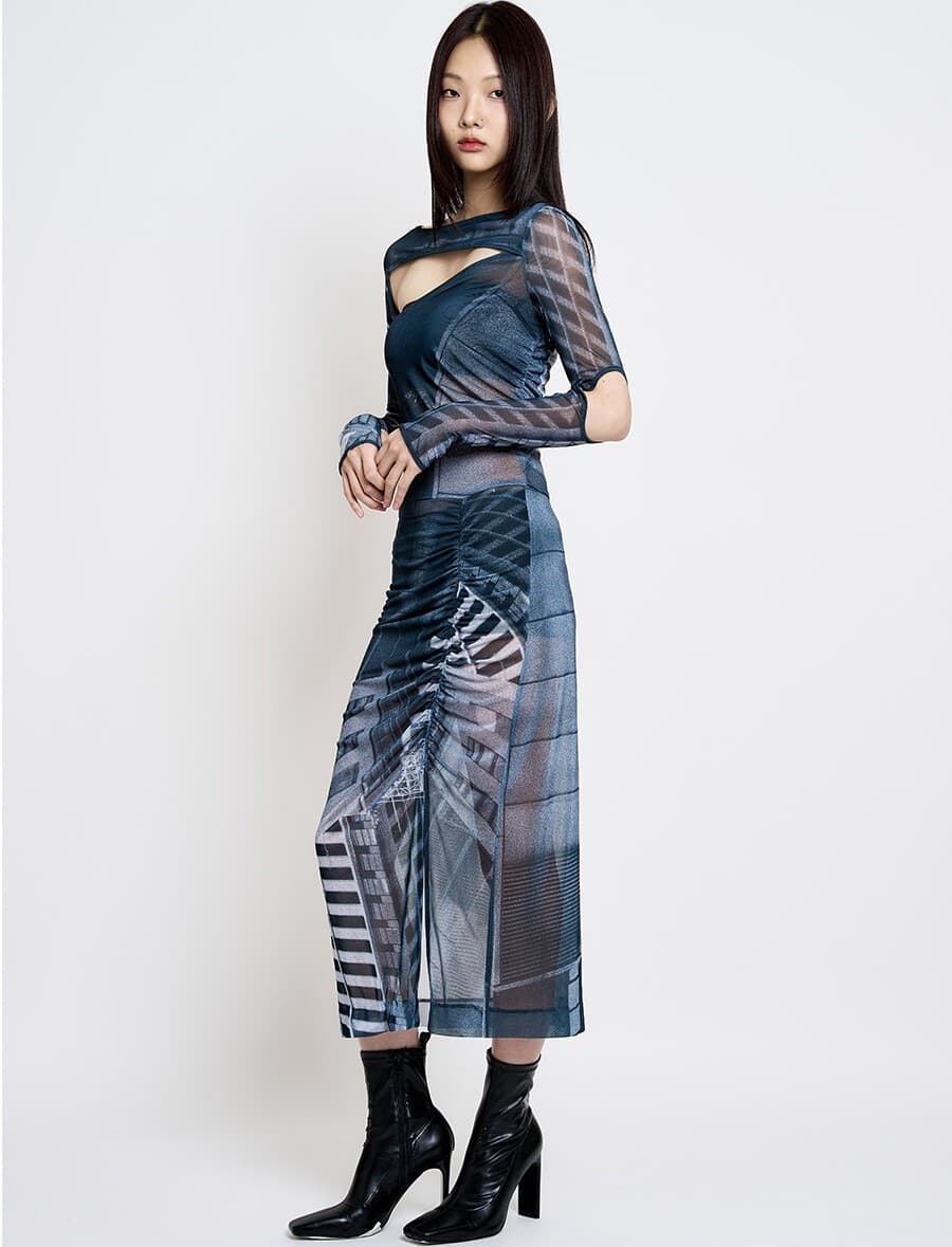 Interstice Mesh Dress — vue 6