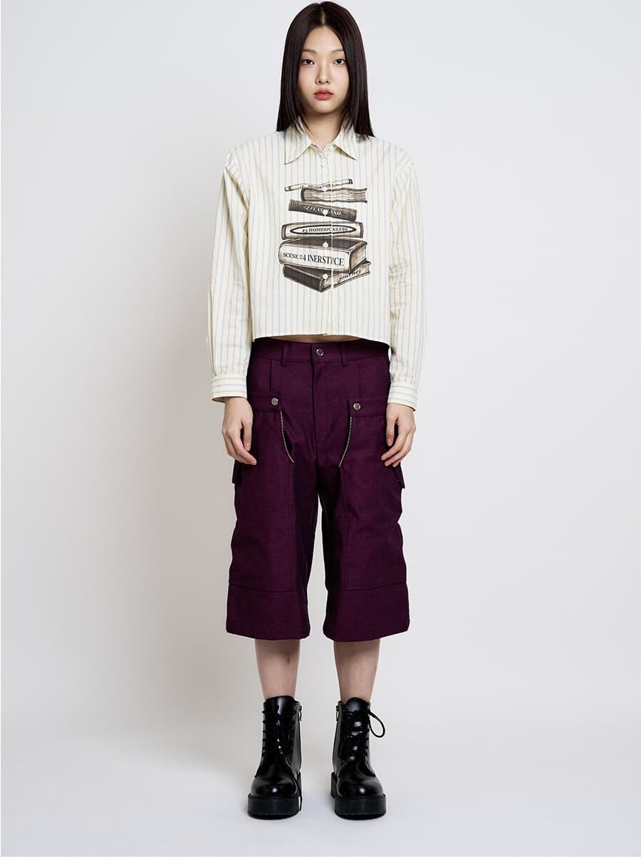 Interstice Shirt (Yellow) — vue 3