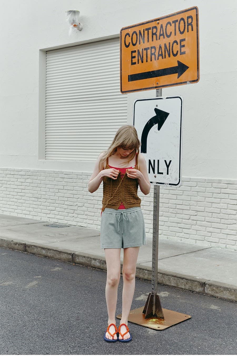 Lace-up Crochet Knit — vue 6