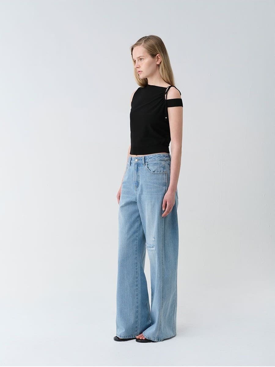Shoulder Strap Detail Knit — vue 10