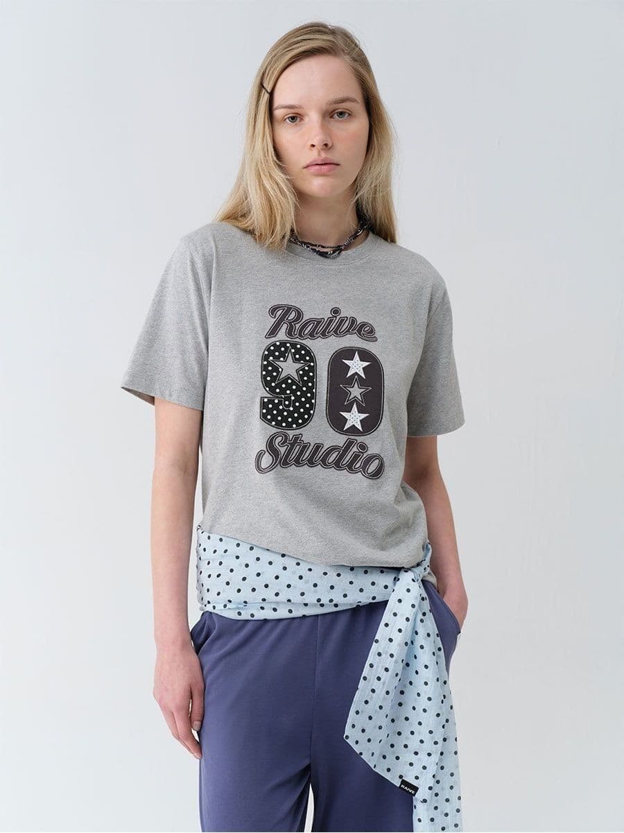 Raive 90 Embroidered T-shirts — vue 5