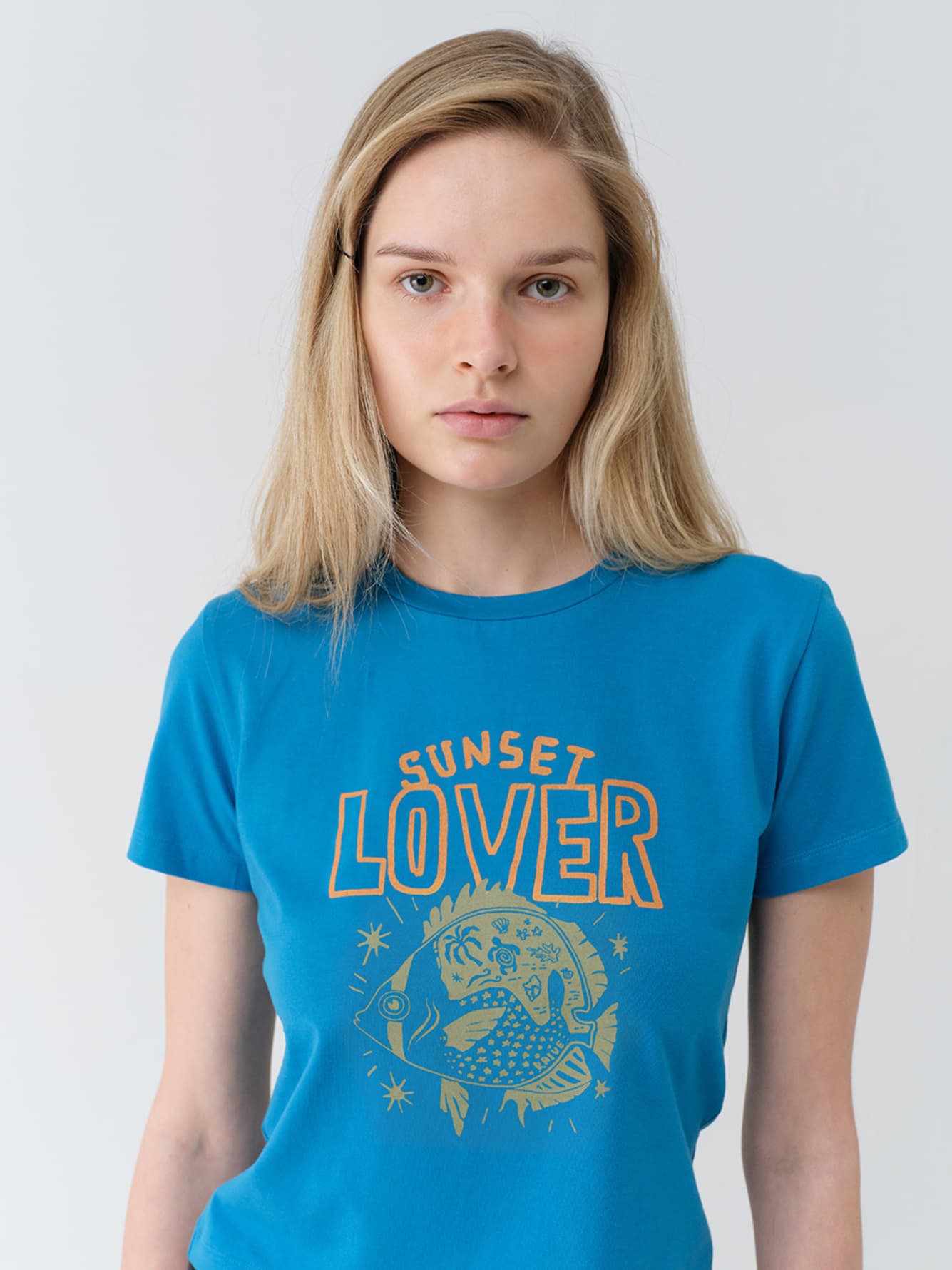 Fish Lover Graphic T-shirts — vue 1