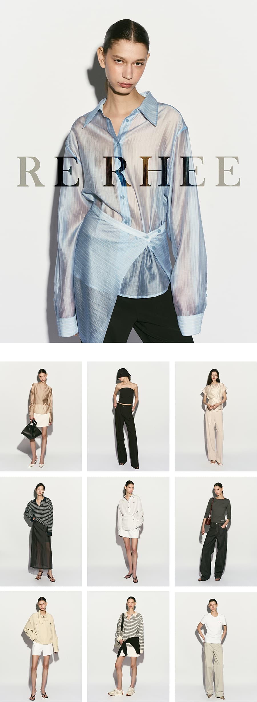 Sheer Cupro Shirts Midnight Navy — vue 2