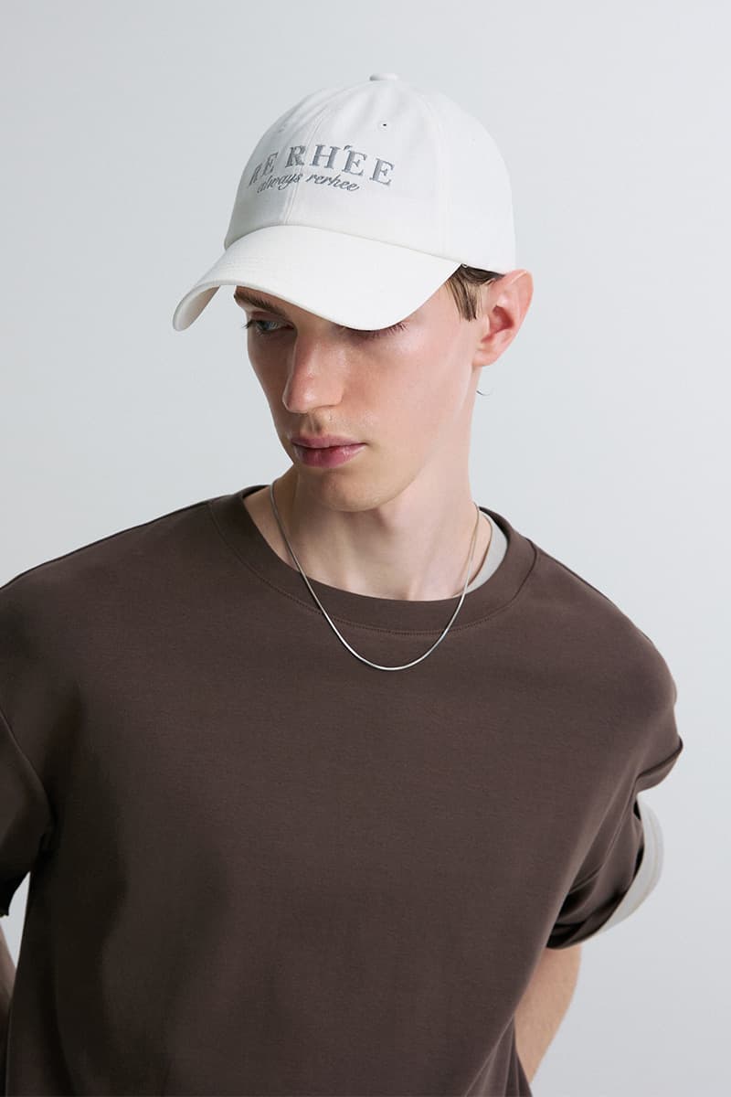 Embroidered Logo Cap White — vue 2