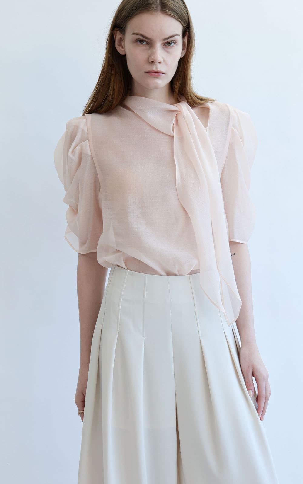 Bryen Trousers (Light Taupe) — vue 3